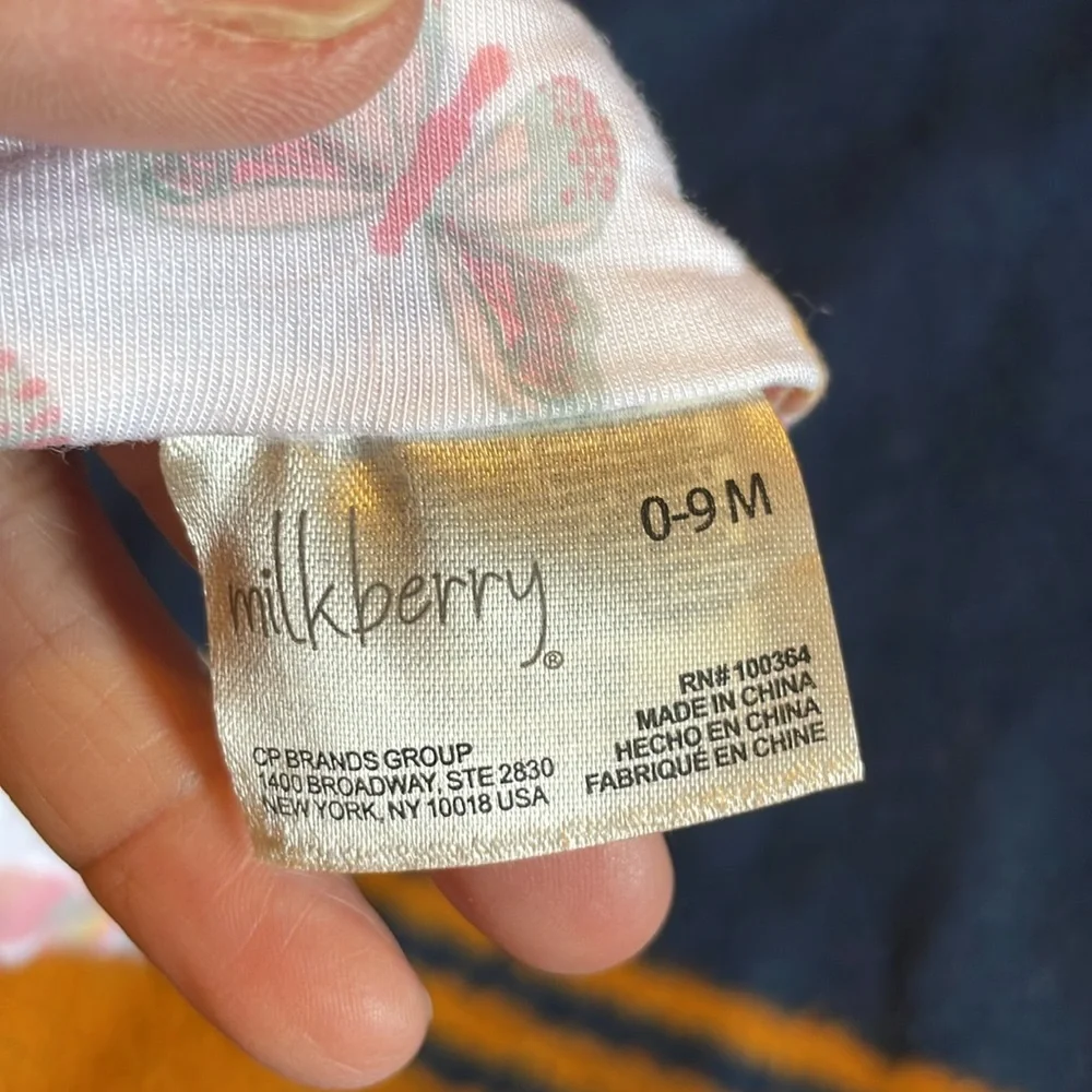 Milkberry Butterfly Print Hair piece